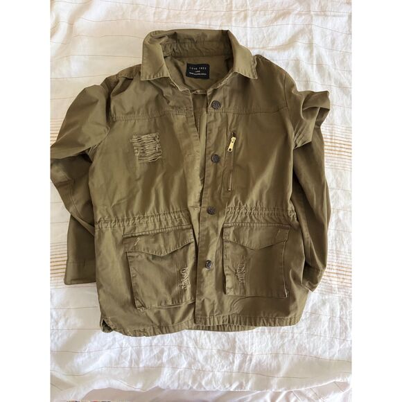 Love Tree Olive Field/Military Jacket‎ - Picture 2 of 7